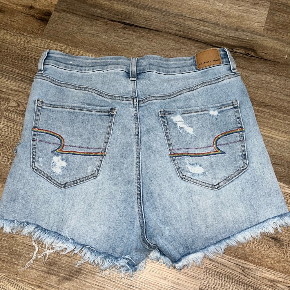 American Eagle Blue Denim Shorts PRIDE shorts